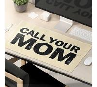 Funny Mouse Pads For Desk Reach Out: Call Your Mom Today! Mouse Pad Mouse Pad Work Funny Funny Mousepads