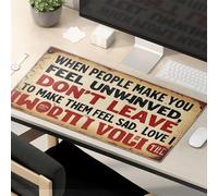 Funny Mouse Pads For Desk When People Make You Feel Unwound, Don'T Leave To Make Them Feel Sad Mouse Pad Mouse Pad Funny Work Funny Mousepads