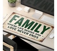 Funny Mouse Pads For Work Family Where Life Begins And Love Never Ends. Mouse Pad Gaming Mouse Pad Cute Mouse Pad