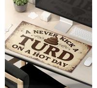 Funny Mouse Pads For Work Never Kick A Turd On A Hot Day. Mouse Pad Gaming Mouse Pad Cute Mouse Pad