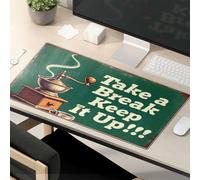 Funny Mouse Pads For Work Take A Break Keep It Up! Mouse Pad Gaming Mouse Pad Cute Mouse Pad