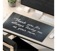 Funny Mouse Pads For Work Thank You For Always Loving Me As Your Own. Mouse Pad Gaming Mouse Pad Cute Mouse Pad