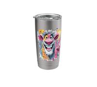 Funny Mouse Peace Graffiti Pop Character Graphic Art Face Stainless Steel Insulated Tumbler