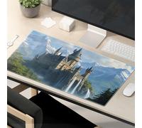 Funny Mousepad Fantasy Castle In The Mountains Mouse Pad Funny Mousepads Large Mouse Pad