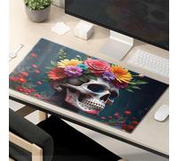 Funny Mousepad Floral Crown: A Celebration Of Life And Death Mouse Pad Kawaii Mouse Pad Mouse Pads For Desk