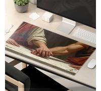 Funny Mousepad Hands Of History: A Symbolic Connection Mouse Pad Kawaii Mouse Pad Mouse Pads For Desk