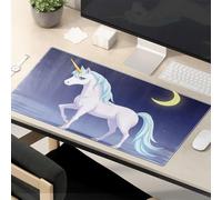 Funny Mousepad Magical Unicorn Under The Moonlit Sky Mouse Pad Funny Mousepads Large Mouse Pad