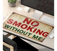 Funny Mousepad No Smoking Without Me Mouse Pad Funny Lunch Mouse Pad Mouse Mat