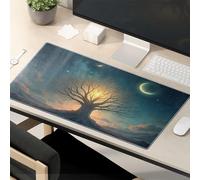 Funny Mousepad Tree Of Life Under The Stars Mouse Pad Kawaii Mouse Pad Mouse Pads For Desk
