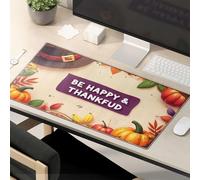 Funny Mousepads Be Happy & Thankful Mouse Pad Cute Mouse Pad Funny Mouse Pads For Work