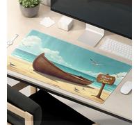 Funny Mousepads Beach Escape: My Perfect Place Mouse Pad Desk Pads This Is Fine Mouse Pad