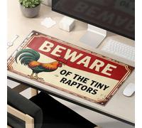 Funny Mousepads Beware Of The Tiny Raptors Mouse Pad Motivational Mouse Pad Kawaii Desk Accessories