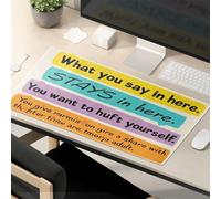 Funny Mousepads Confidential Conversation. Stay Safe Online. Mouse Pad Computer Mat For Desk Mouse Pad Cool