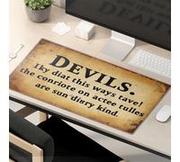 Funny Mousepads Devils. Icy Diet This Way Taste! The Concrete On Active Tules Are Some Very Kind. Mouse Pad Desk Pads Mouse Pad Funny Work