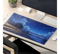 Funny Mousepads Evening Train By The Waterfront Mouse Pad Desk Pads This Is Fine Mouse Pad