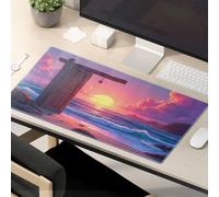Funny Mousepads For Work Door To The Sunset: A Magical Ocean Scene Mouse Pad Funny Mouse Pad Office Desk Mat