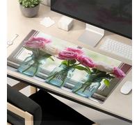Funny Mousepads For Work Floral Inspirations: Love, Grow, Grace Mouse Pad Kawaii Desk Accessories Funny Mouse Pad