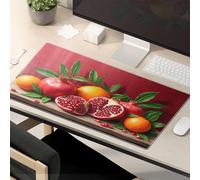 Funny Mousepads For Work Fresh Fruits: A Vibrant Display Of Oranges And Pomegranates Mouse Pad Funny Mouse Pads For Desk Funny Desk Accessories F