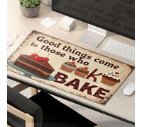 Funny Mousepads For Work Good Things Come To Those Who Bake. Mouse Pad Desk Pad Large Funny Mousepads