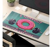 Funny Mousepads For Work I Workout So I Can Eat More Mouse Pad Funny Mousepad Office Desk Mat