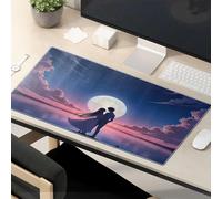 Funny Mousepads For Work Romantic Night Under The Full Moon Mouse Pad Funny Mouse Pads For Desk Funny Desk Accessories F