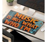 Funny Mousepads Music Is Not What Who I Am. Mouse Pad Cute Mouse Pad Funny Mouse Pads For Work
