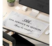 Funny Mousepads Shh.. Spa Service In Session Please Be Mindful. Mouse Pad Mouse Pad Large Funny Mouse Pads For Work