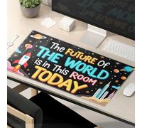 Funny Mousepads The Future Of The World Is In This Room Today. Mouse Pad Motivational Mouse Pad Kawaii Desk Accessories