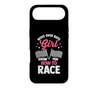Funny Move Over Boys Let This Girl Show You How To Race Case for iPhone Air