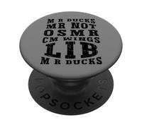Funny Mr Ducks Mr Not CM Wings Duck Lover Waterfowl Retro PopSockets Adhesive PopGrip