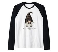 Funny Mr & Mrs Gnome for Matching Couples with Gnome Groom Raglan Baseball Tee