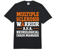 Funny MS Warrior Multiple Sclerosis Comfort Colors Adult Heavyweight T-Shirt