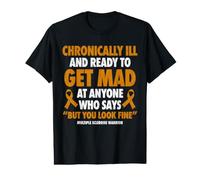 Funny MS Warrior Multiple Sclerosis Value Graphic T-Shirt