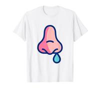 Funny Mucus Runny Nose Sinus Value Graphic T-Shirt, Men, White, XL
