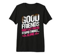 Funny Mud Girl Run Mudda Fakas Squad Premium T-Shirt