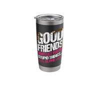 Funny Mud Girl Run Mudda Fakas Squad Stainless Steel Insulated Tumbler