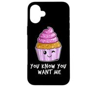 Funny Muffin Baking Tasty Candy Dessert Confectioner Cupcake Case for iPhone 16 Plus