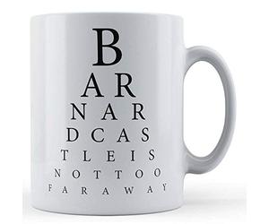 Funny Mug Barnard Castle Eye Test - Gift Mug, Ceramic, 11fl.oz.