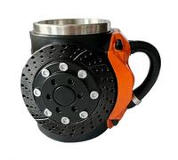 Funny Mug, Brake-Style Coffee Cup, Creative Handle Design, Distinctive Ceramic Drinkware, Perfect for Teachers, Friends, Desks, Morning Routines, Breaktime Sips, Holiday Moments