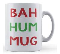 Funny Mug Christmas Pun, Scrooge, Bah Hum Mug - Gift Mug, Ceramic, 11fl.oz.