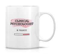 Funny Mug - Clinical Psychologist Loading in Progress Future Psychologist Psychology Student Ceramic Coffee Mugs Funny Sarcasm Motivational Inspirational Gift for him her Friend Coworker 11oz
