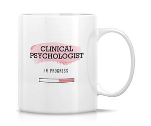 Funny Mug - Clinical Psychologist Loading in Progress Future Psychologist Psychology Student Ceramic Coffee Mugs Funny Sarcasm Motivational Inspirational Gift for him her Friend Coworker 11oz