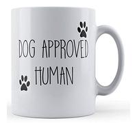 Funny Mug Dog, Pet, "Dog Approved Human" - Gift Mug