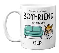Funny Mug for Boyfriend - Sofa King - Rude Happy Birthday Gifts for Partner Spouse from Girlfriend Partner, Novelty Gift Presents, 11oz Ceramic Dishwasher Safe Premium Mugs
