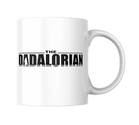 Funny Mug for Dad The Dadalorian Mandalorian Style Design Birthday Coffee Cup for Father Husband Men CMUG181