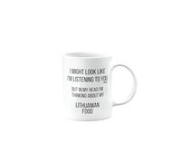 Funny Mug for Lithuanian, Foodie, Joke, Silly or Gag, Birthday Gifts for Men or Women, Secret Santa, Presents for Christmas, Gift for Someone who Loves Food, mm-CA_244_71