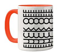 Funny Mug for Men Women - F*ck Off - Rude Sarcastic Slogan Gifts for Work Colleagues, Crude Fun Novelty Joke Gag Gift Humour Birthday Friends, 11oz Orange Ceramic Premium Mugs Cup