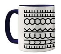 Funny Mug for Men Women - F*ck Off - Rude Sarcastic Slogan Gifts for Work Colleagues, Crude Fun Novelty Joke Gag Gift Humour Birthday Friends, 11oz Navy Blue Ceramic Premium Mugs Cup