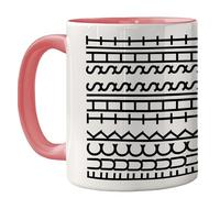 Funny Mug for Men Women - F*ck This Sh*t - Rude Sarcastic Slogan Gifts for Work Colleagues, Crude Fun Novelty Joke Gag Gift Humour Birthday Friends, 11oz Pink Ceramic Premium Mugs Cup