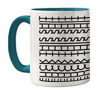 Funny Mug for Men Women - F*ck This Sh*t - Rude Sarcastic Slogan Gifts for Work Colleagues, Crude Fun Novelty Joke Gag Gift Humour Birthday Friends, 11oz Light Blue Ceramic Premium Mugs Cup